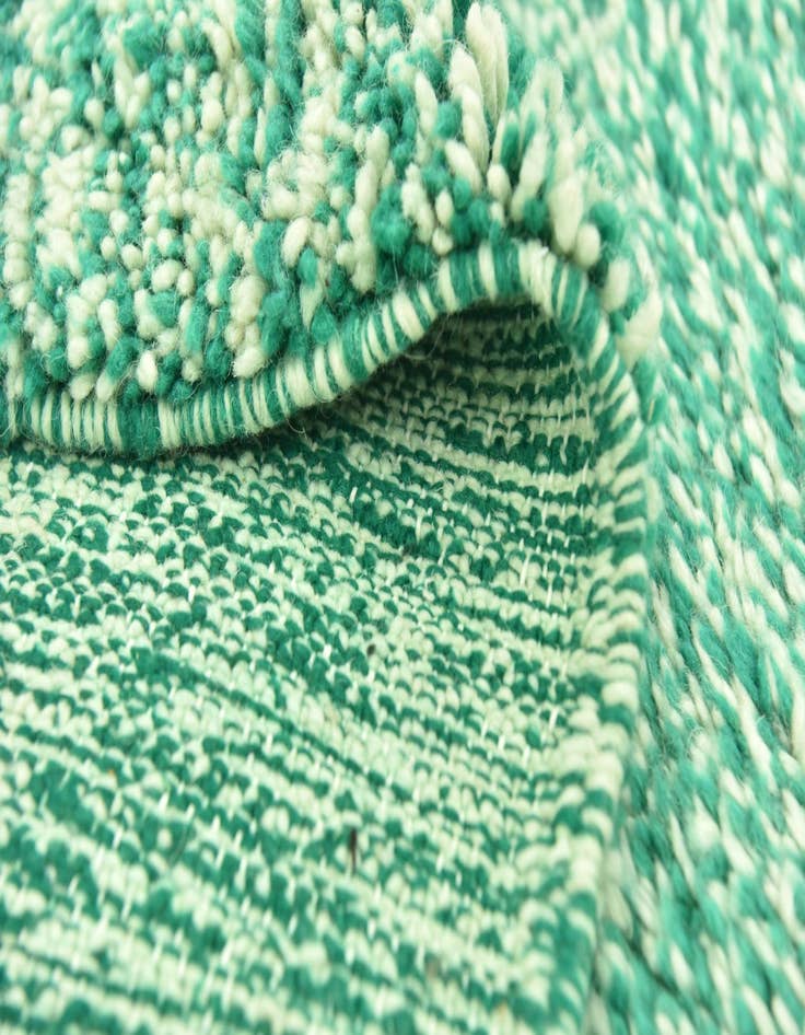 Detail image of  6' 8 x 9' 1  Hand Knotted Moroccan Wool Rug