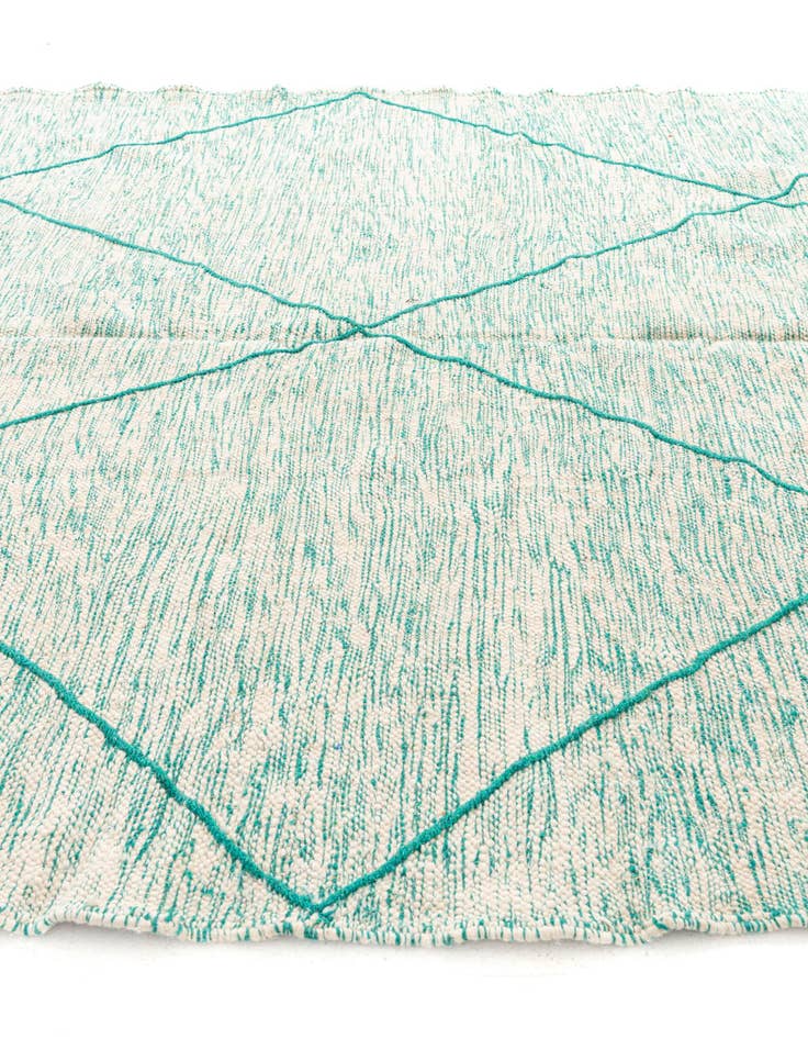 Detail image of  8' 10 x 12' 9  Hand Knotted Moroccan Wool Rug