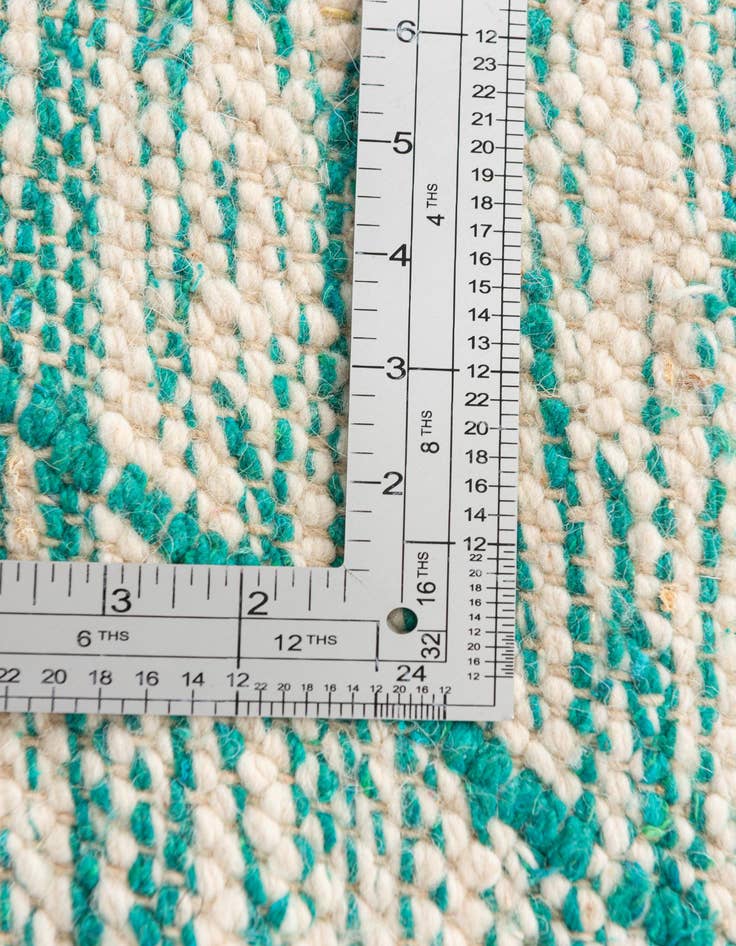 Detail image of  8' 10 x 12' 9  Hand Knotted Moroccan Wool Rug