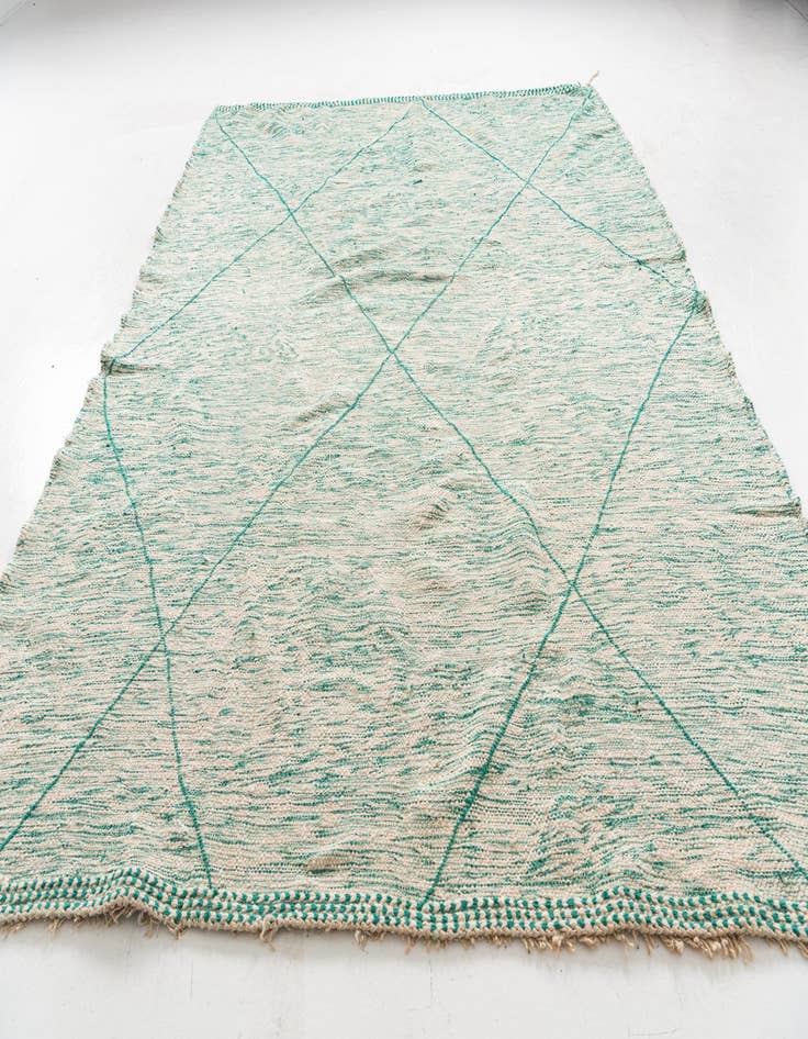 Detail image of  9' 4 x 12' 7  Hand Knotted Moroccan Wool Rug