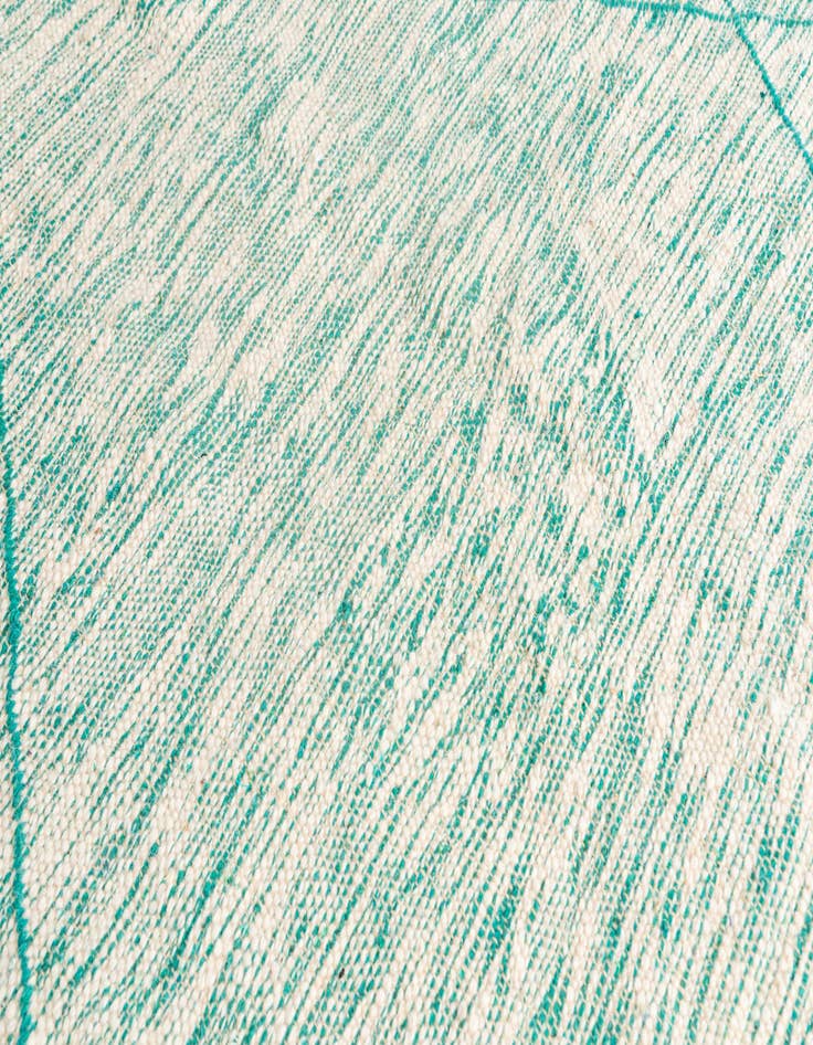 Detail image of  9' 4 x 12' 7  Hand Knotted Moroccan Wool Rug