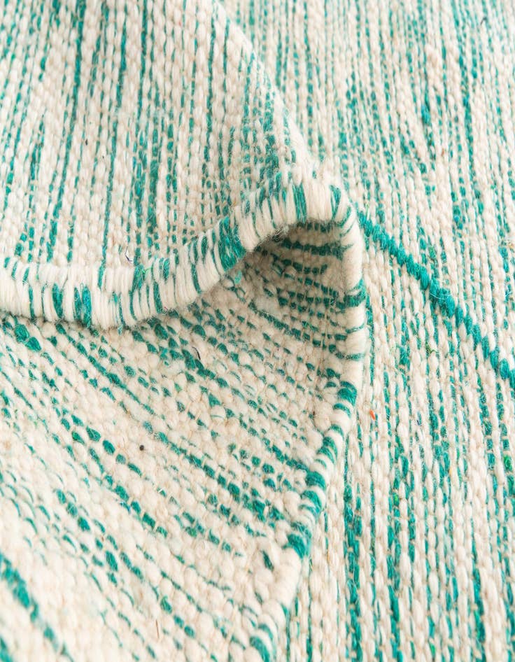 Detail image of  9' 4 x 12' 7  Hand Knotted Moroccan Wool Rug