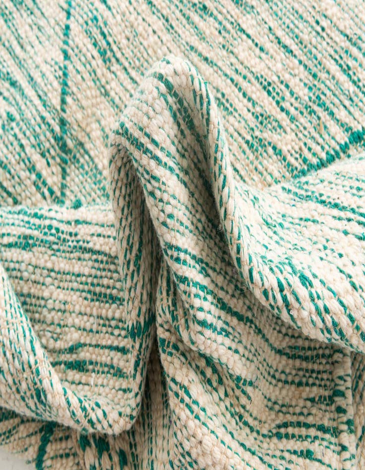 Detail image of  9' 4 x 12' 7  Hand Knotted Moroccan Wool Rug