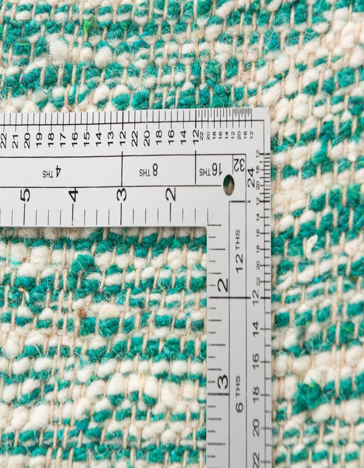 Detail image of  6' 6 x 9' 7  Hand Knotted Moroccan Wool Rug