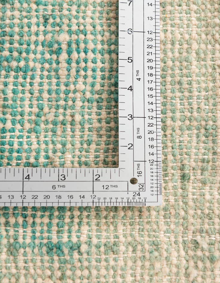 Detail image of  6' 6 x 9' 7  Hand Knotted Moroccan Wool Rug