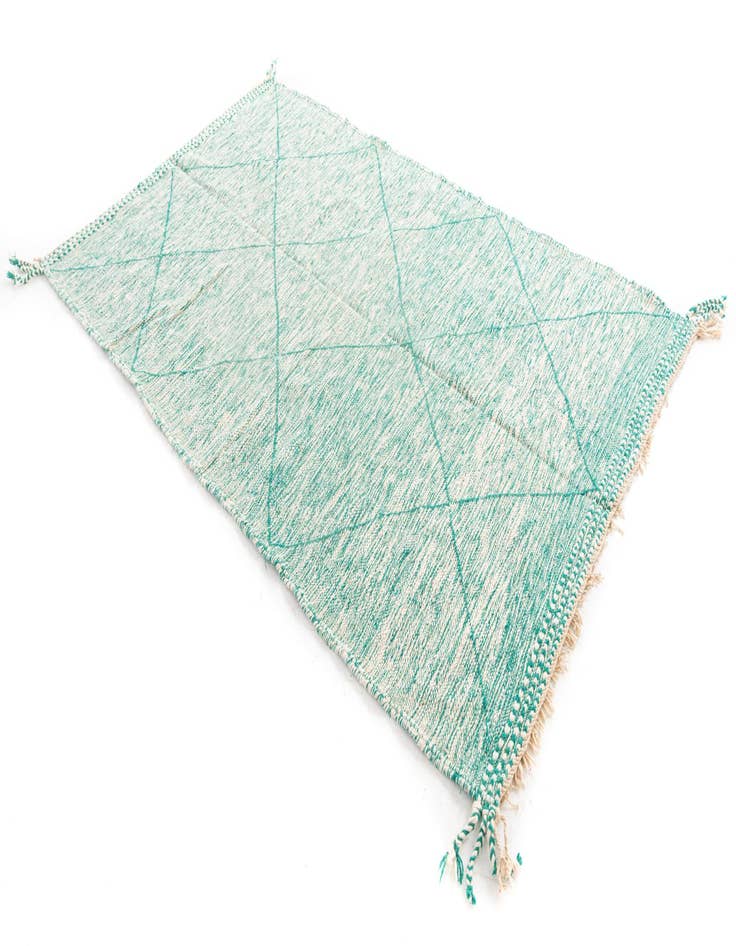 Detail image of  5' x 8' 4  Hand Knotted Moroccan Wool Rug