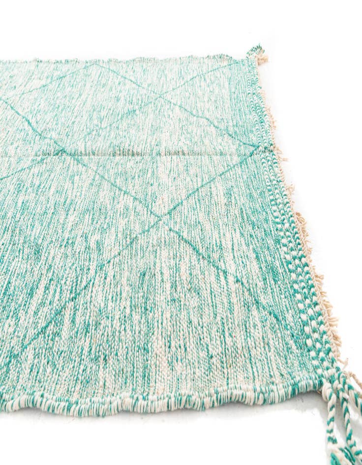 Detail image of  5' x 8' 4  Hand Knotted Moroccan Wool Rug