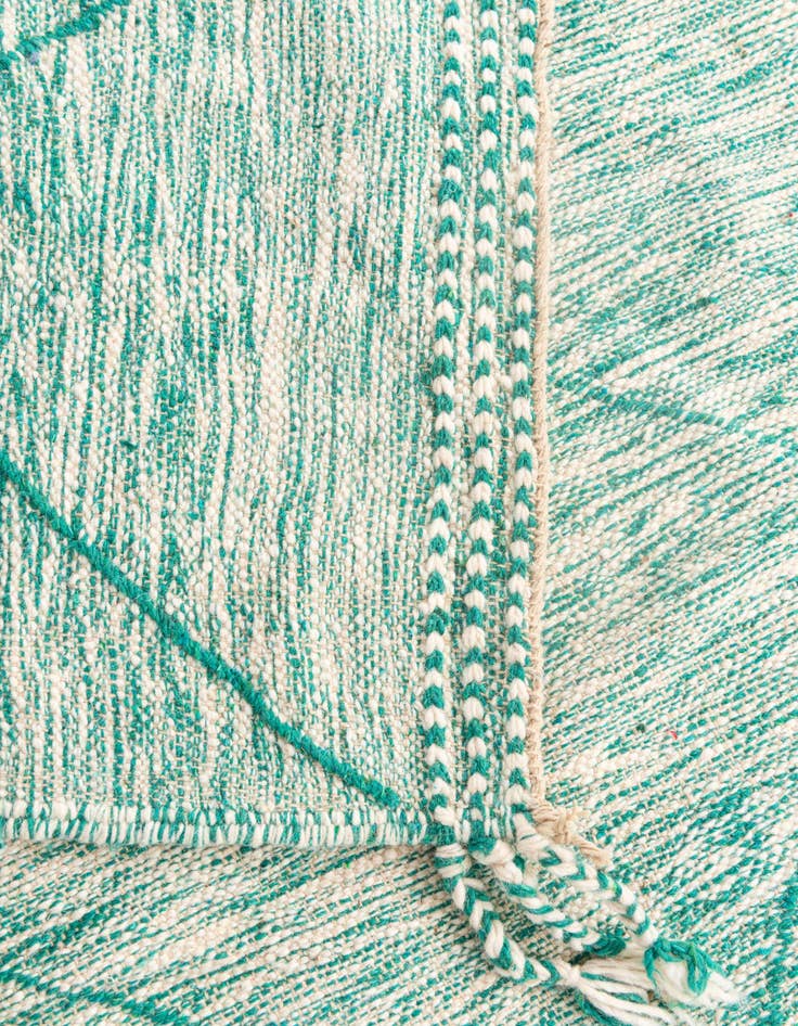 Detail image of  5' x 8' 4  Hand Knotted Moroccan Wool Rug