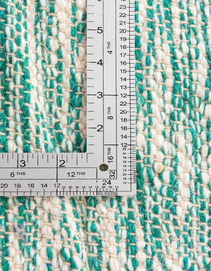 Detail image of  6' 6 x 9' 7  Hand Knotted Moroccan Wool Rug