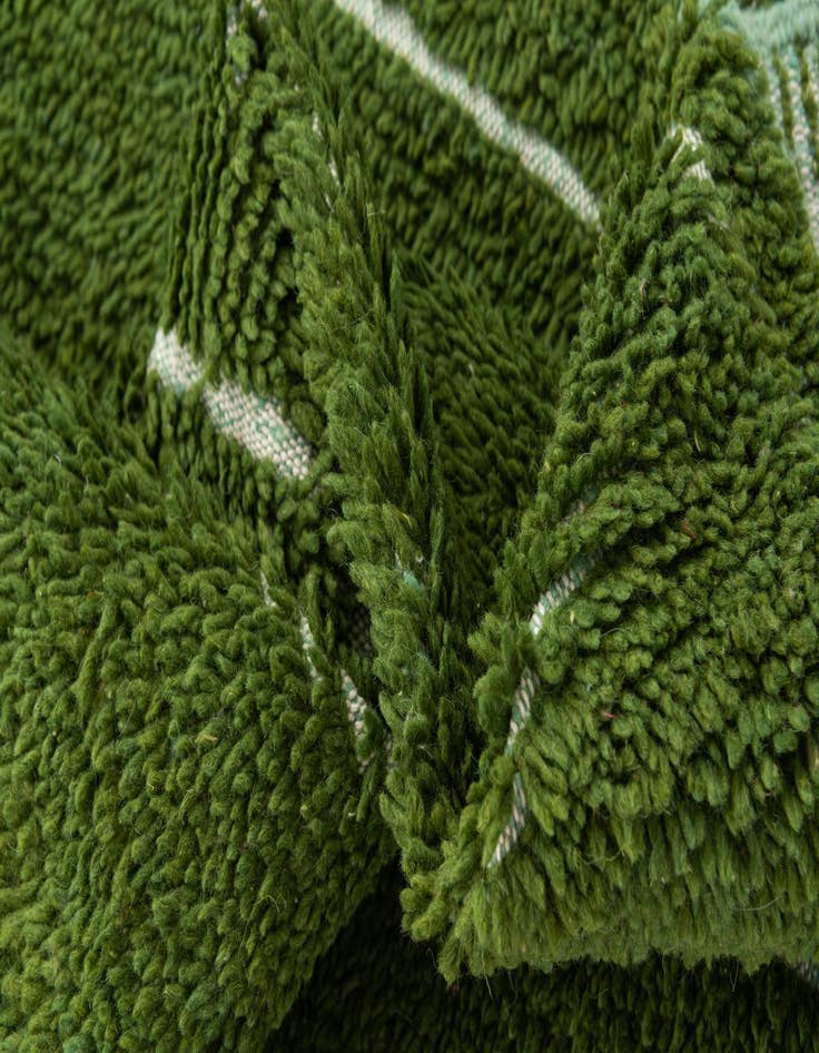 Detail image of  7' 2 x 9' 6  Hand Knotted Moroccan Wool Rug