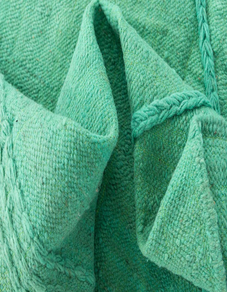 Detail image of  7' 7 x 10' 10  Hand Knotted Moroccan Wool Rug