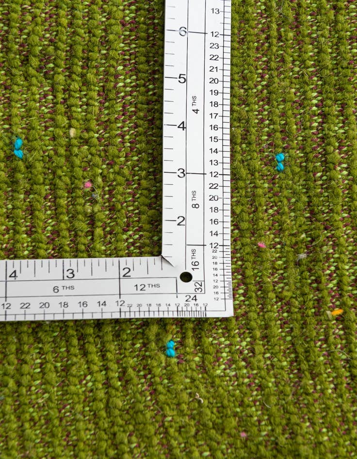 Detail image of  6' 7 x 9' 7  Hand Knotted Moroccan Wool Rug