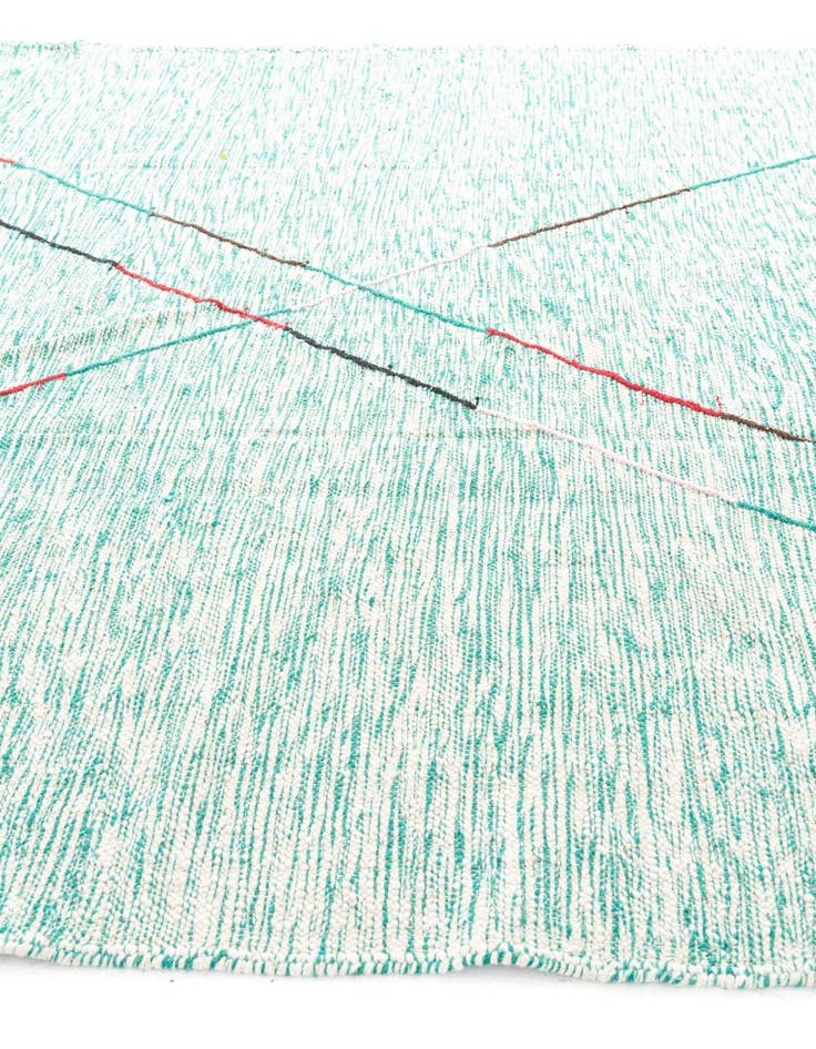 Detail image of  9' 2 x 13'  Hand Knotted Moroccan Wool Rug