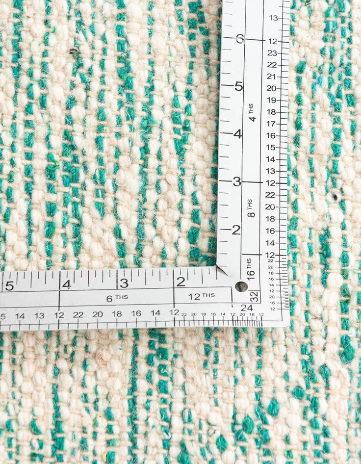 Detail image of  5' x 8'  Hand Knotted Moroccan Wool Rug