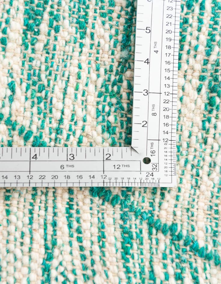 Detail image of  5' x 8'  Hand Knotted Moroccan Wool Rug