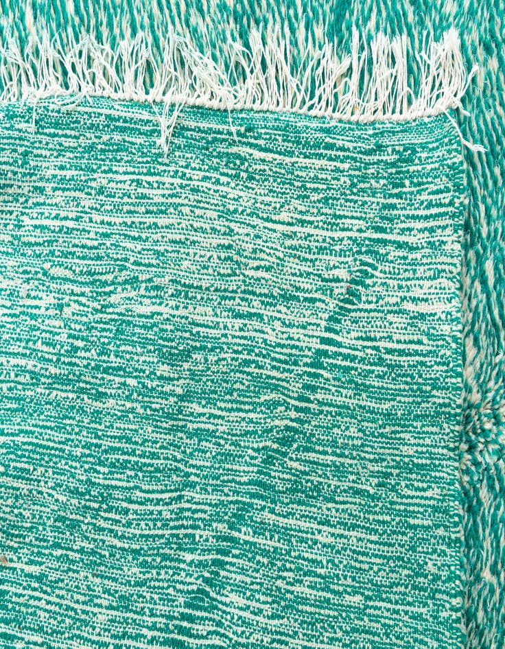 Detail image of  6' 10 x 10' 2  Hand Knotted Moroccan Wool Rug