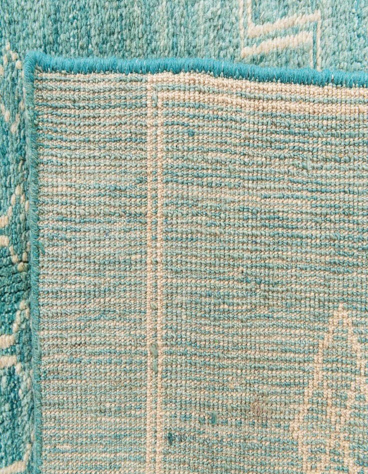 Detail image of  5' 7 x 7' 10  Hand Knotted Moroccan Wool Rug