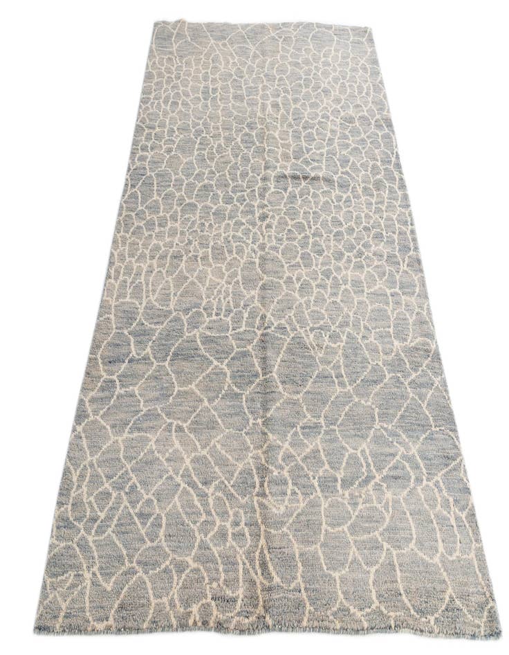 Detail image of  5' 5 x 7' 10  Hand Knotted Moroccan Wool Rug