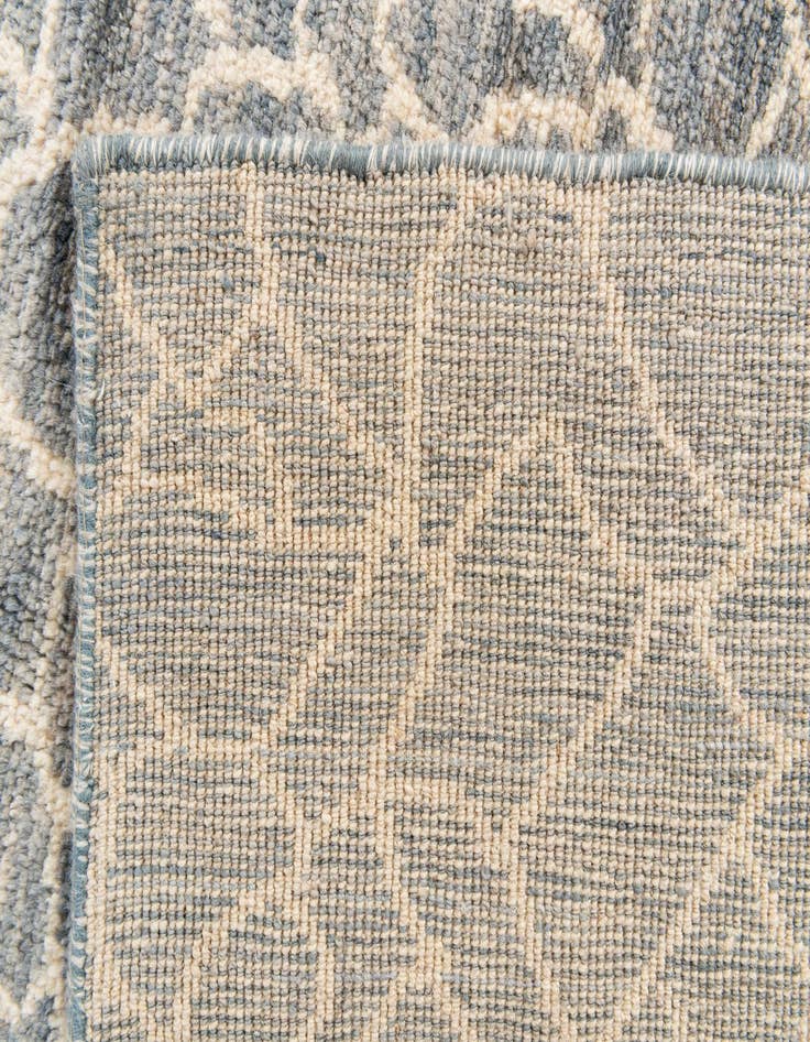 Detail image of  5' 5 x 7' 10  Hand Knotted Moroccan Wool Rug