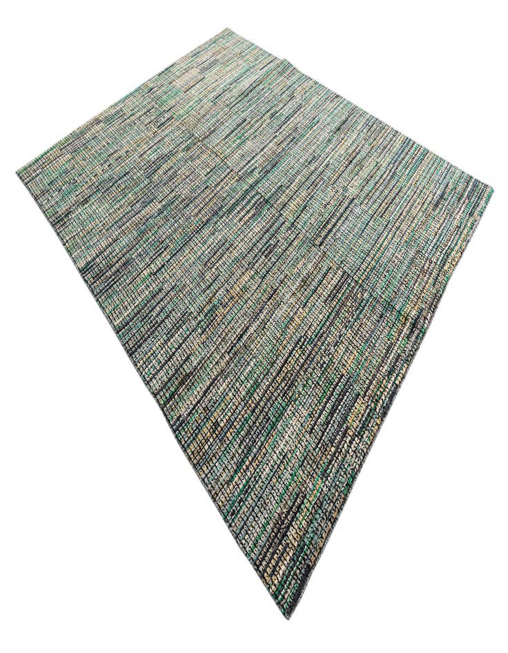 Detail image of  8' 1 x 9' 10  Hand Knotted Moroccan Wool Rug