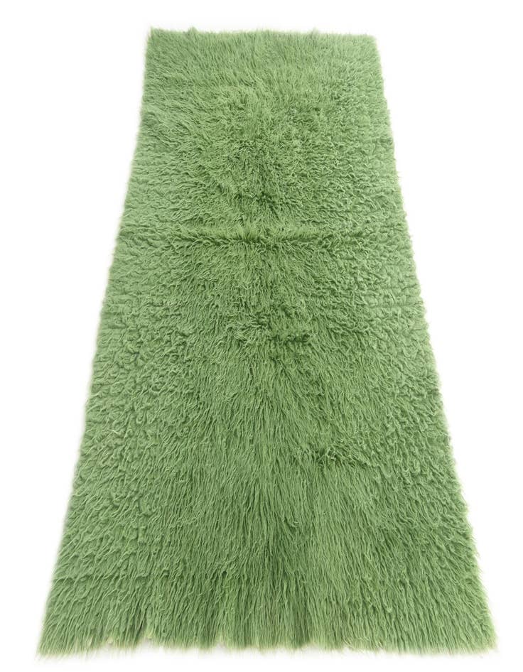 Detail image of  4' 4 x 6' 9  Hand Knotted Moroccan Wool Rug