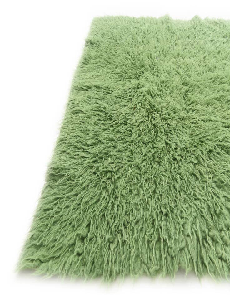 Detail image of  4' 4 x 6' 9  Hand Knotted Moroccan Wool Rug