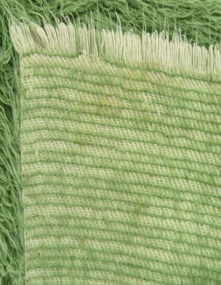 Detail image of  4' 4 x 6' 9  Hand Knotted Moroccan Wool Rug