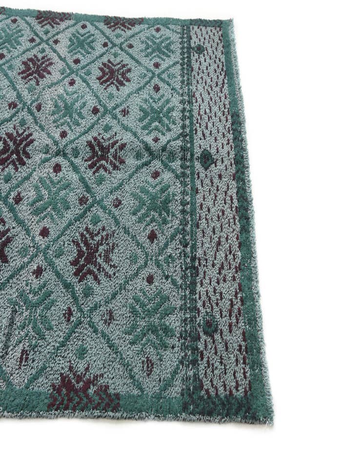 Detail image of  5' x 6' 9  Hand Knotted Moroccan Wool Rug