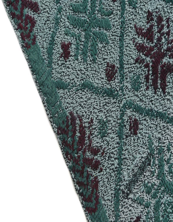 Detail image of  5' x 6' 9  Hand Knotted Moroccan Wool Rug