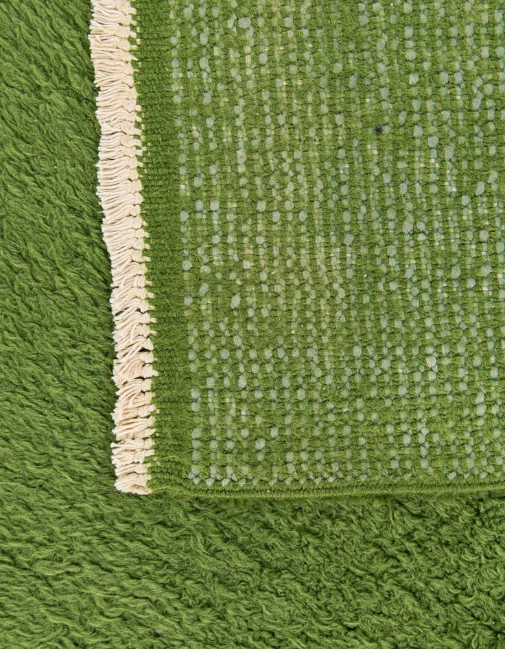 Detail image of  2' 5 x 4' 5  Hand Knotted Moroccan Wool Rug