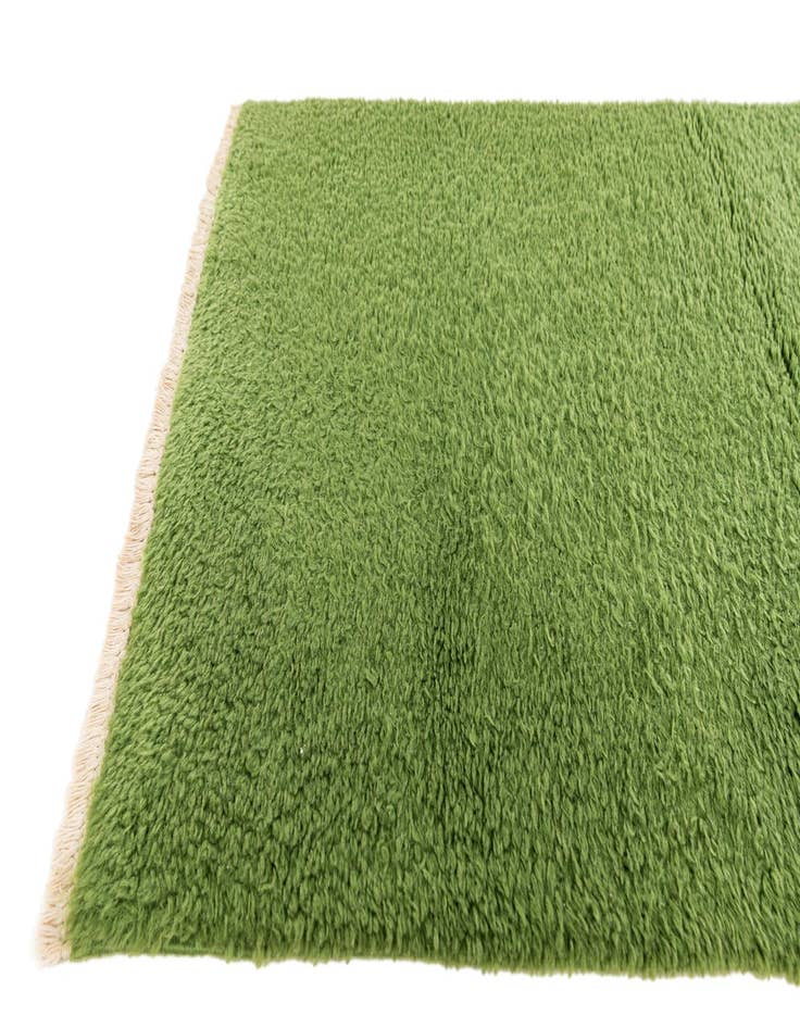 Detail image of  2' 5 x 4' 5  Hand Knotted Moroccan Wool Rug