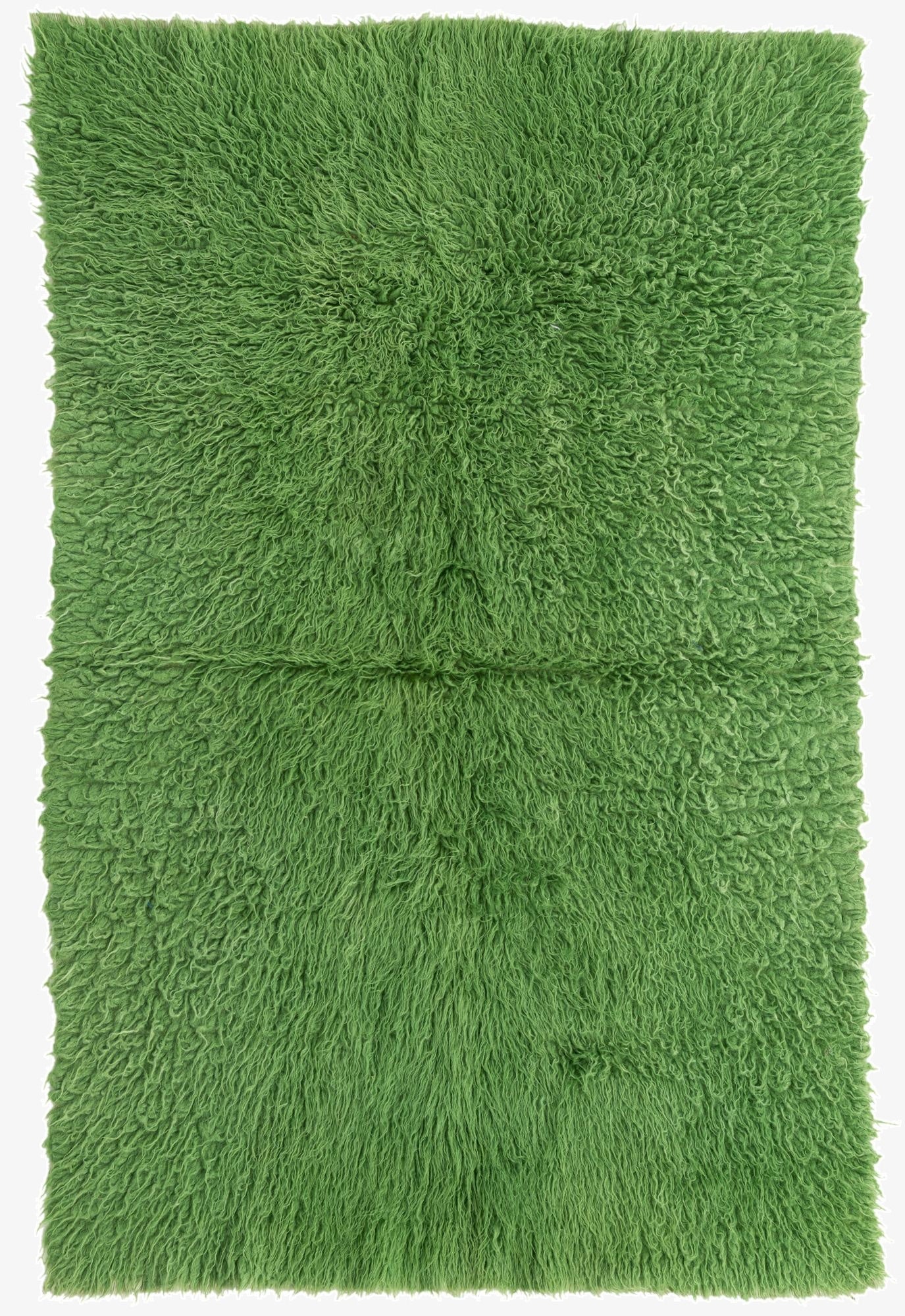  4' 4 x 6' 9  Hand Knotted Moroccan Wool Rug