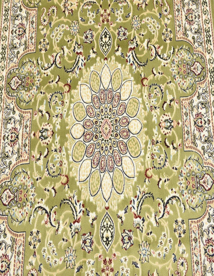 Detail image of  5' x 8' Nain Design Rug