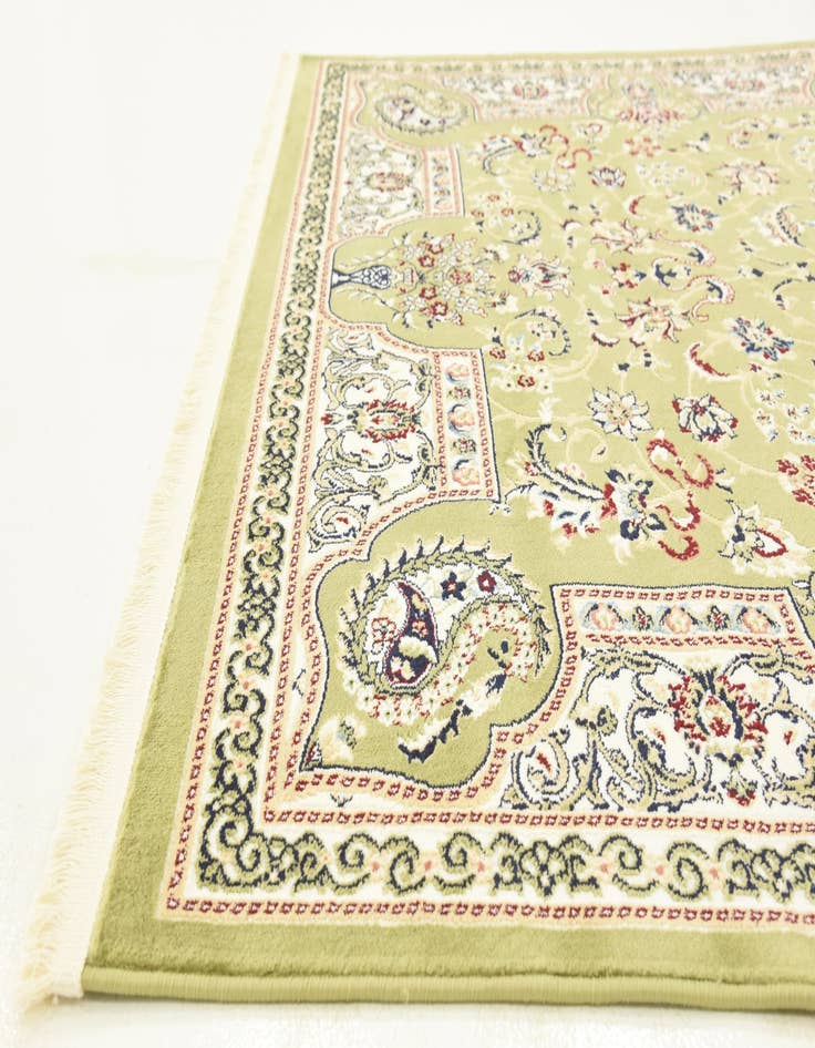 Detail image of  5' x 8' Nain Design Rug