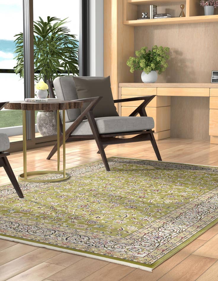 Detail image of 10' x 13' Nain Design Rug