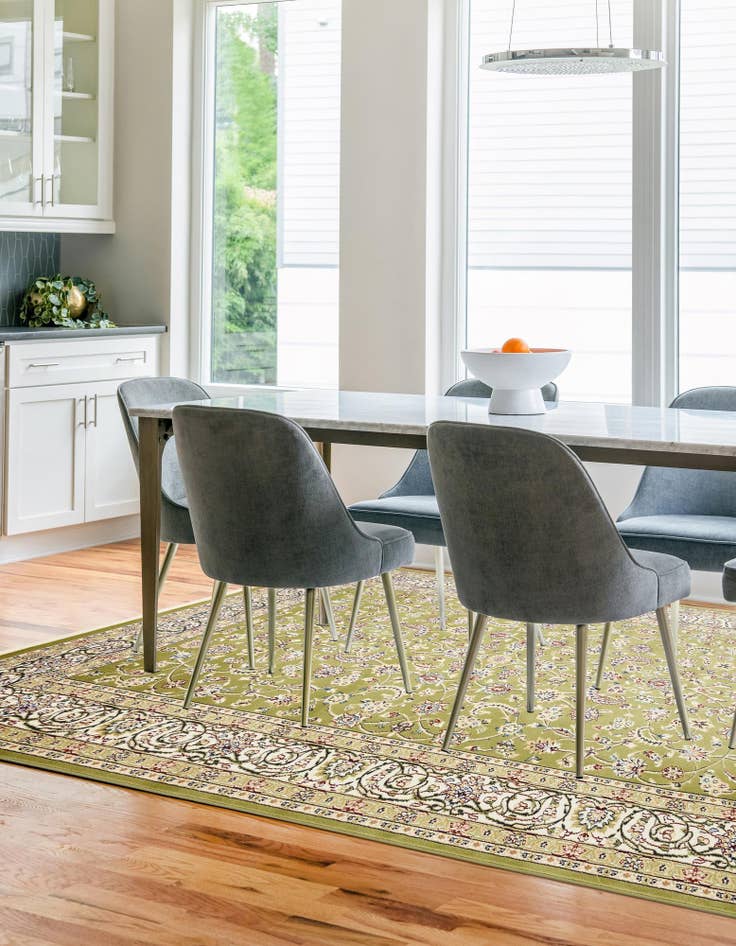 Detail image of 10' x 13' Nain Design Rug