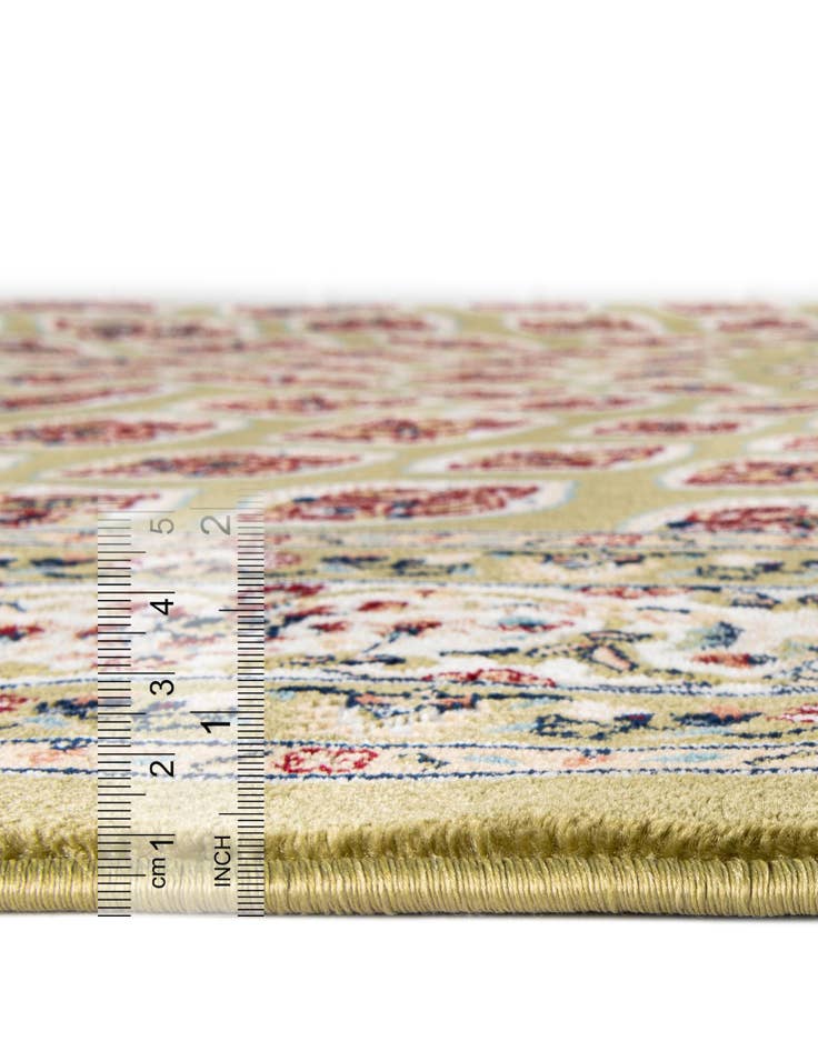 Detail image of  5' x 8' Nain Design Rug