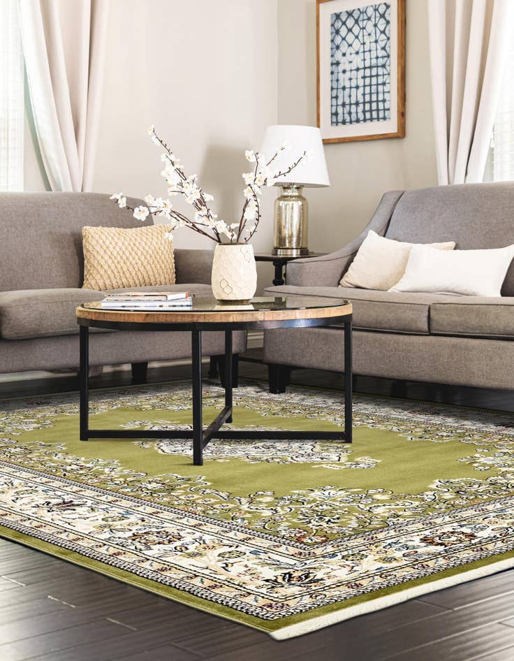 Detail image of  10' x 13' Nain Design Rug