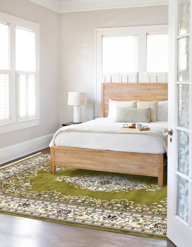 Detail image of  10' x 13' Nain Design Rug