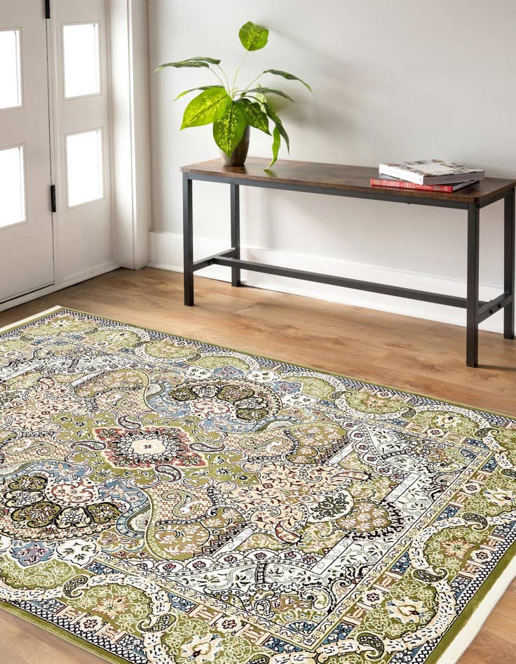 Detail image of 10' x 13' Nain Design Rug