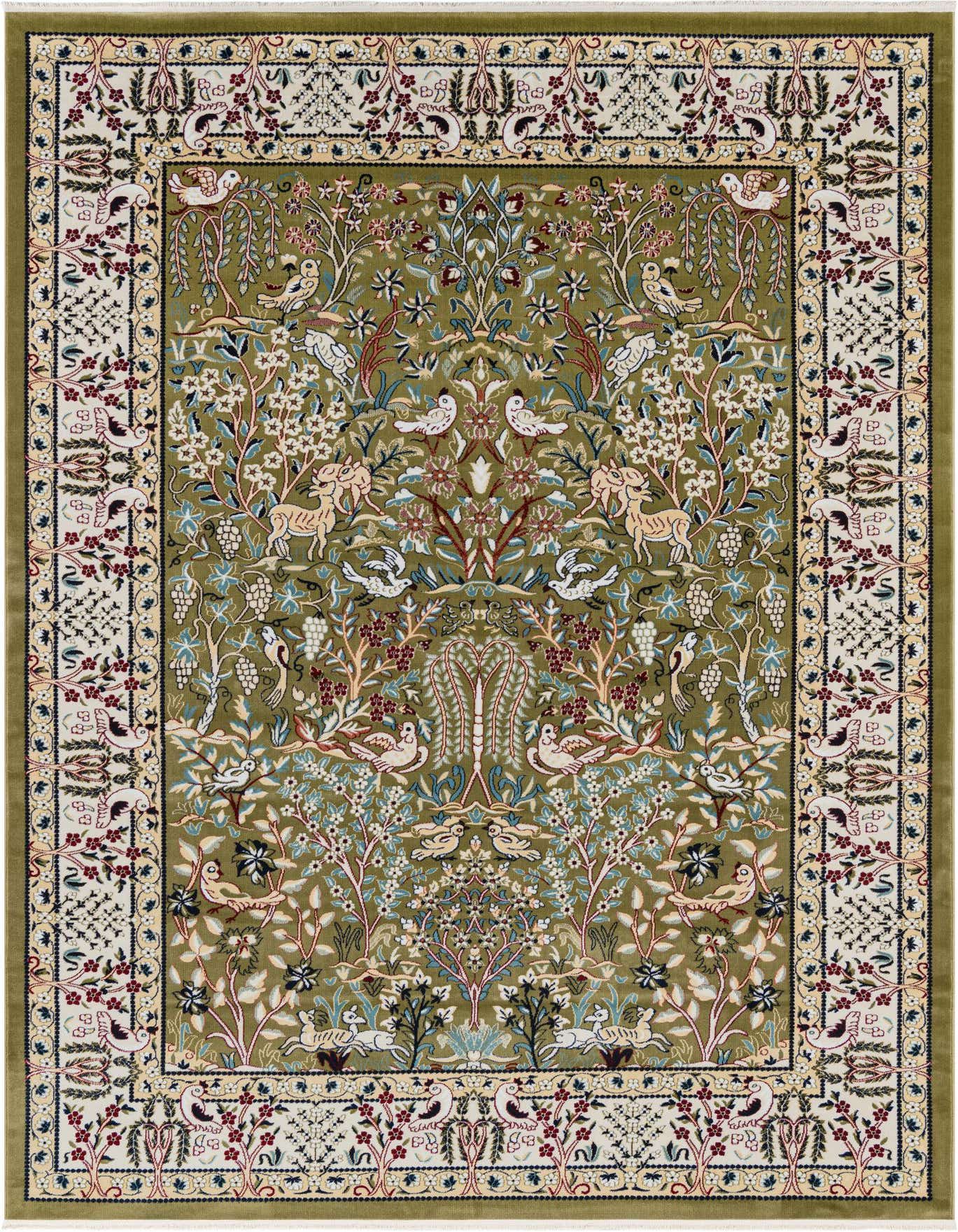 Primary image  7' 10 x 11' Nain Design Rug