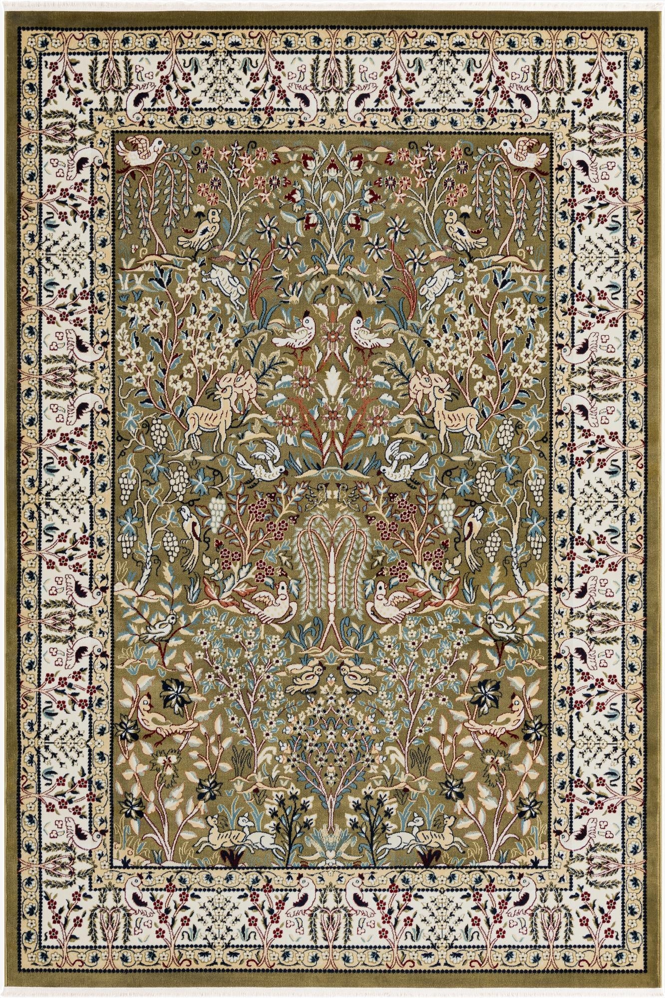  7' 1 x 10' Nain Design Rug