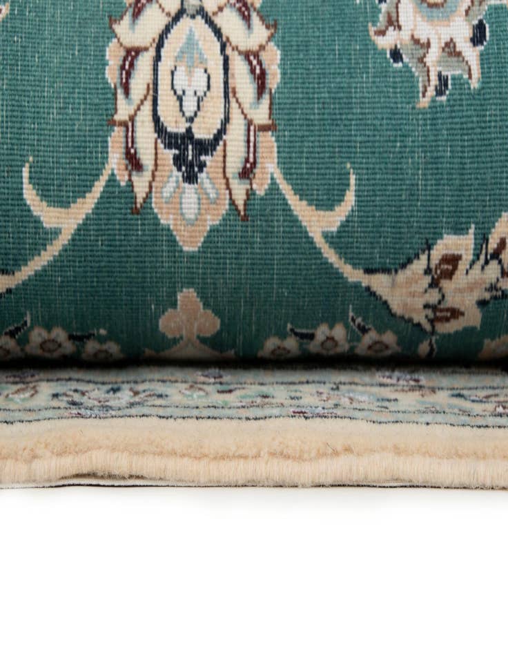 Detail image of  7' 1 x 10' 4  Hand Knotted Nain Persian Rug