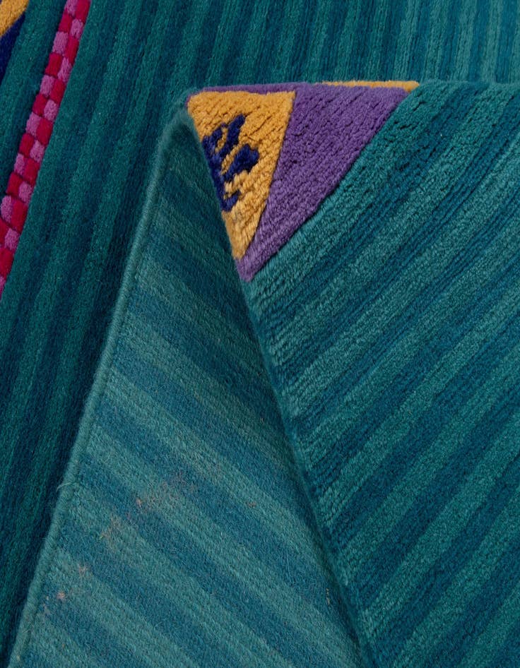 Detail image of  5' 9 x 7' 10  Hand Knotted Nepal Wool Rug