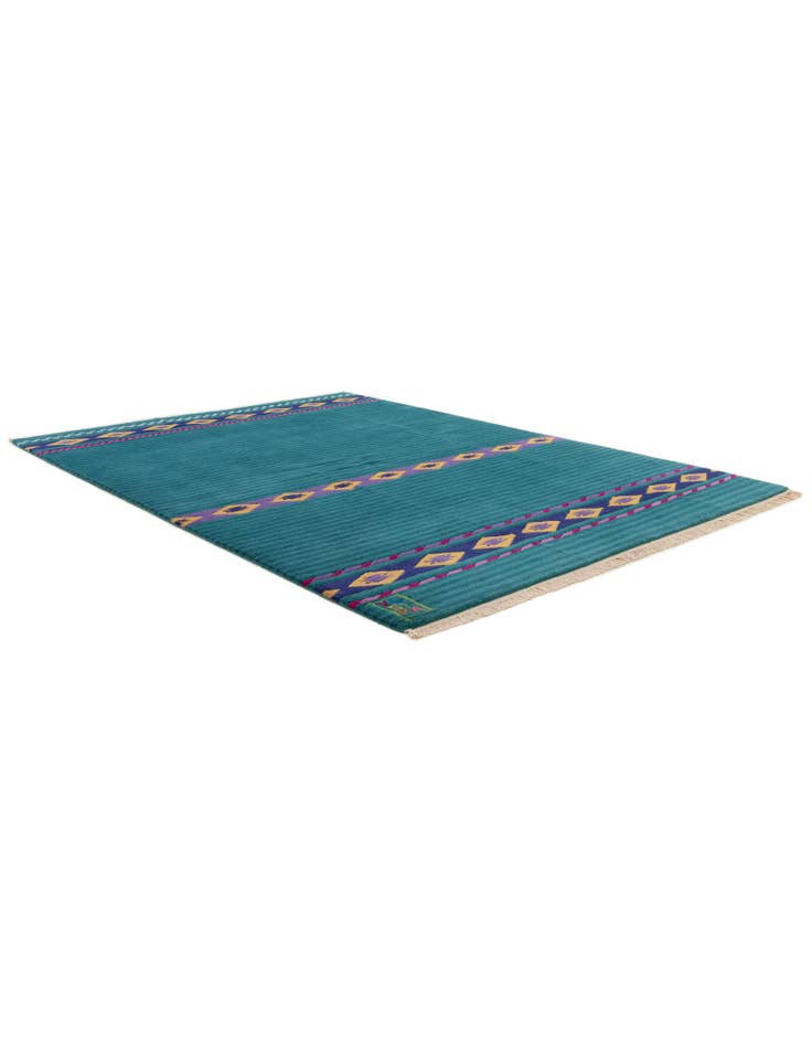 Detail image of  5' 9 x 7' 10  Hand Knotted Nepal Wool Rug