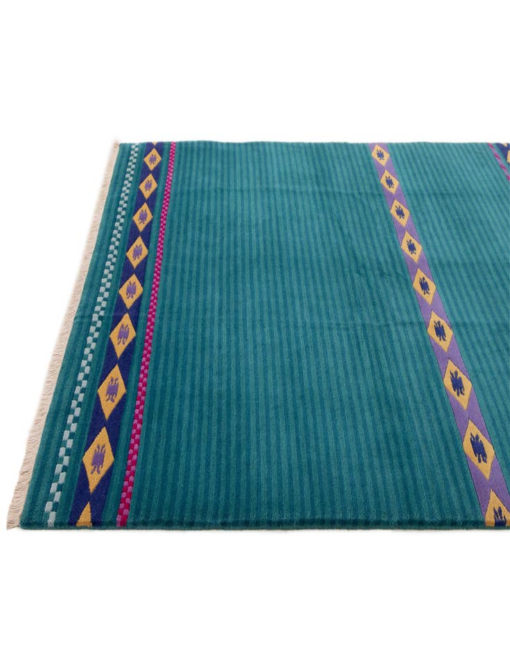 Detail image of  5' 9 x 7' 10  Hand Knotted Nepal Wool Rug