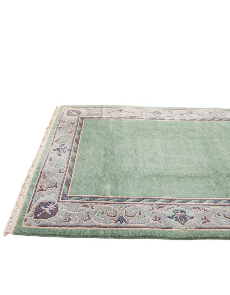 Detail image of  6' 7 x 9' 10  Hand Knotted Nepal Wool Rug