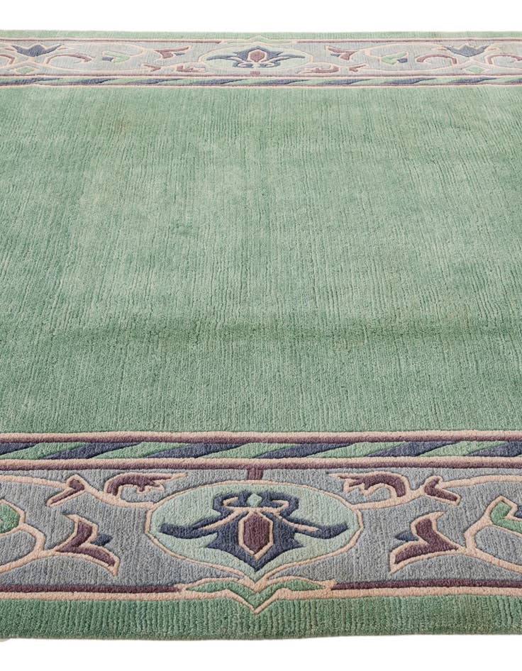 Detail image of  6' 7 x 9' 10  Hand Knotted Nepal Wool Rug