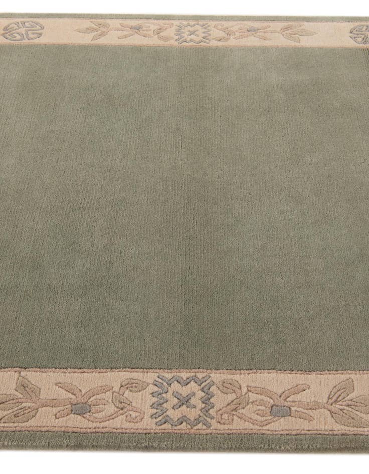 Detail image of  3' 11 x 5' 10  Hand Knotted Nepal Wool Rug