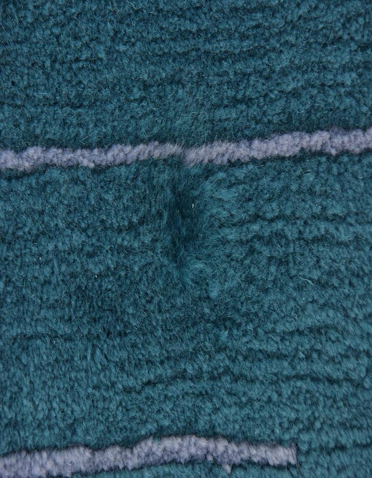 Detail image of  4' 7 x 6' 4  Hand Knotted Nepal Wool Rug